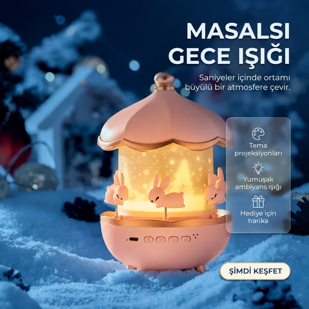Elora Dream Gece Lambası